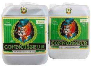 ДВОХКОМПОНЕНТНЕ ДОБРИВО ДЛЯ ЗРОСТАННЯ CONNOISSEUR GROW, 2x10L , A + B, (грунт, гідро, кокос), ADVANCED NUTRIENTS