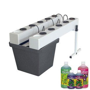 ГІДРО/АЕРОПОННА СИСТЕМА GROWSTREAM НА 10 РОСЛИН, 50 л, 110x50xh50см, Terra Aquatica - GHE