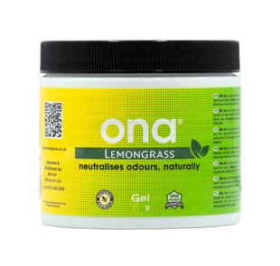 НЕЙТРАЛІЗАТОР ПАХУ, ПОГЛИНАЧ ЗАПАХУ, ГЕЛЬ ONA GEL LEMONGRASS, 400г