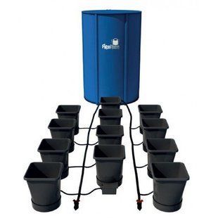 ПОВНА СИСТЕМА AUTOPOT (XL СИСТЕМА), 12 ГОРШКІВ 25Л БАК ФЛЕКСІ 225Л АКСЕСУАРИ