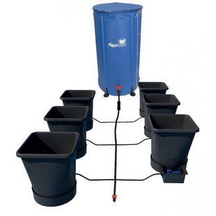 ПОЛНАЯ СИСТЕМА AUTOPOT (XL СИСТЕМА), 6 ГОРШКОВ 25Л БАК ФЛЕКСИ 100L АКСЕССУАРЫ