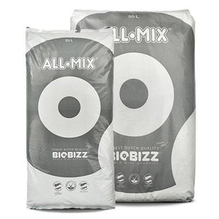 ЗЕМЛЯ КВІТКОВА BIOBIZZ ALL-MIX, 20 Л, 1 ПІДДОН=120 МІШКІВ