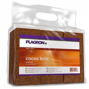 СУБСТРАТ КОКОСОВИЙ, PLAGRON COCOS BRIX 7Л