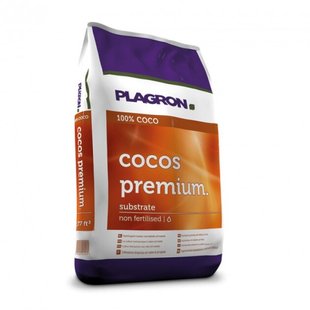 СУБСТРАТ КОКОСОВИЙ, PLAGRON COCOS PREMIUM 50 Л, 1 ПІДДОН=60 МІШКІВ