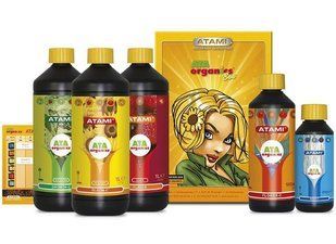 НАБОР УДОБРЕНИЙ И СТИМУЛЯТОРОВ ATAMI-ATA/ORGANICS, ПОЧВА