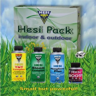 НАБІР ДОБРИВ І АКТИВАТОРІВ HESI PACK MINI